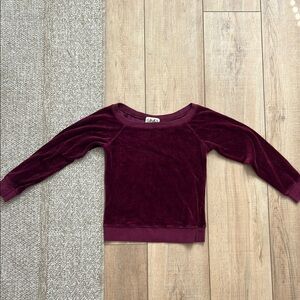 Juicy couture vintage maroon sweeter size medium